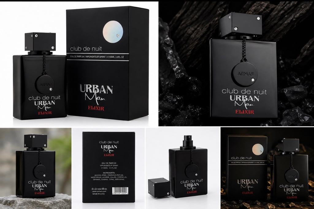 Club de Nuit Urban Man Elixir Eau de Parfum for Men – 105ml (3.6 fl oz)