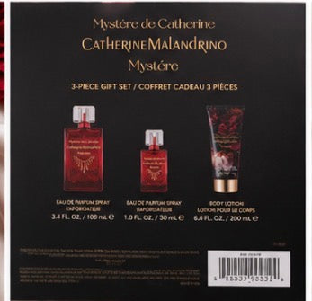 Catherine Malandrino Mystère de Catherine 3-Piece Fragrance Gift Set for Women | Eau de Parfum & Body Lotion