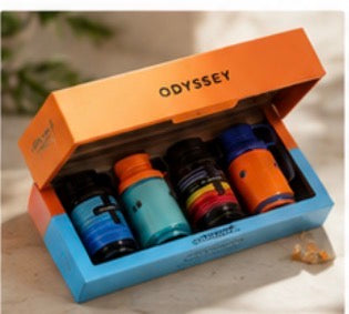 Odyssey Unisex Mini Perfume Gift Set – 4 x 30ML Long-Lasting Eau de Parfum Collection,Luxury Travel Fragrance Set for Men & Women