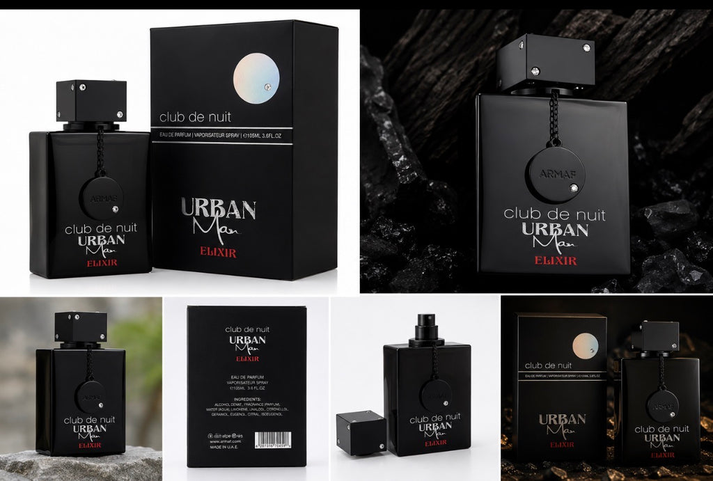 Club de Nuit Urban Man Elixir Eau de Parfum for Men – 105ml (3.6 fl oz)