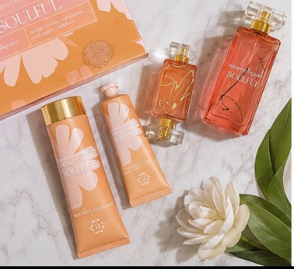 Nanette Lepore Soulful 4-Piece Fragrance Gift Set for Women | Eau de Parfum & Body Care Collection.