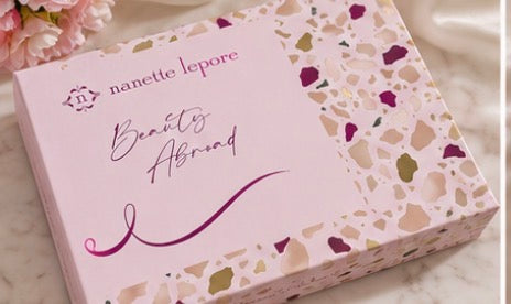 Nanette Lepore Beauty Abroad 4-Piece Fragrance Gift Set for Women | Eau de Parfum, Body Lotion & Hand Cream