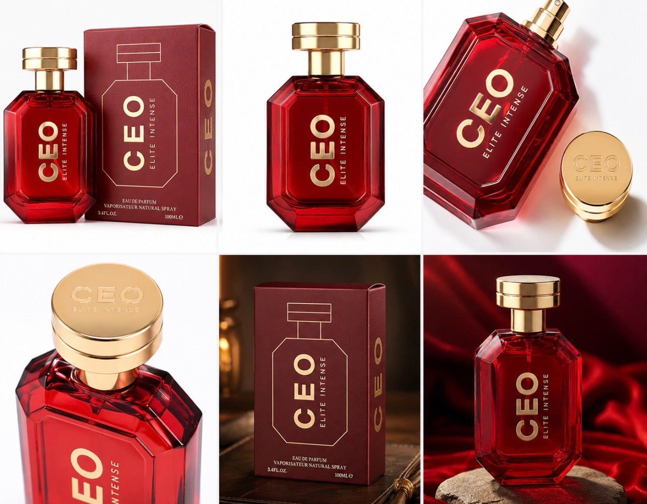 CEO Eau de Parfum for Men – Long-Lasting Luxury Fragrance (100 mL)