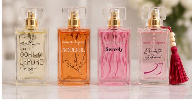 Nanette Lepore Chic Eau de Parfum Coffret | 4-Piece Women’s Mini Perfume Gift Set