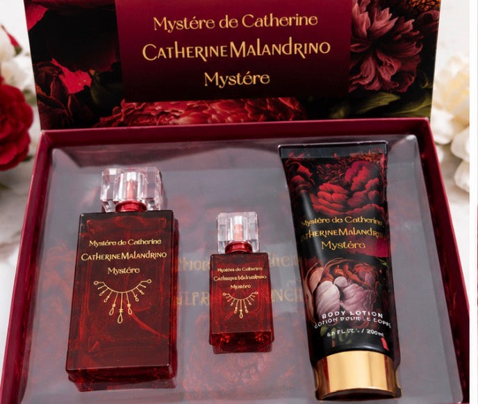 Catherine Malandrino Mystère de Catherine 3-Piece Fragrance Gift Set for Women | Eau de Parfum & Body Lotion