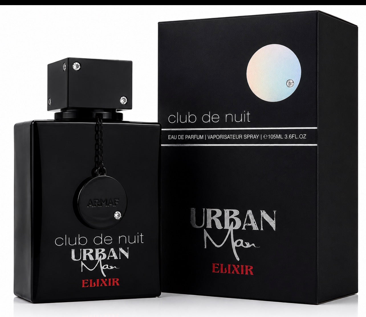 Club de Nuit Urban Man Elixir Eau de Parfum for Men – 105ml (3.6 fl oz)